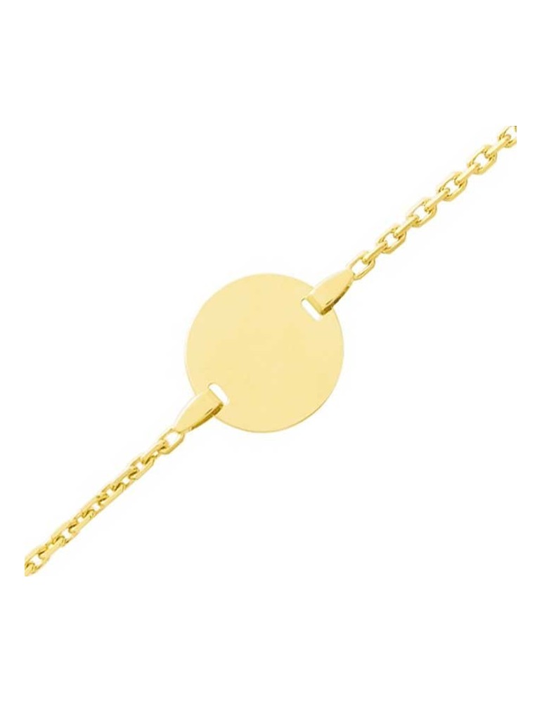 Gourmette bébé Or Jaune 18K