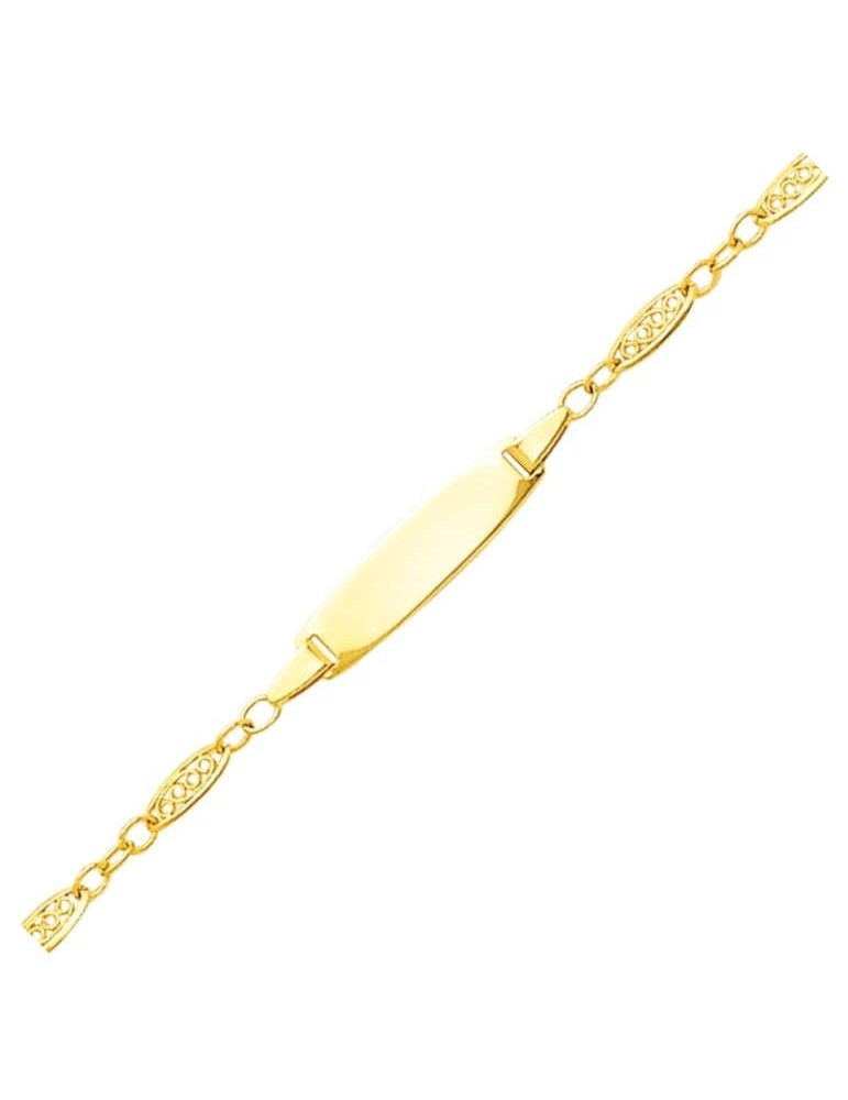Gourmette bébé Or Jaune 18K