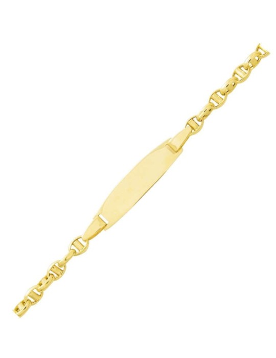 Gourmette bébé Or Jaune 18K