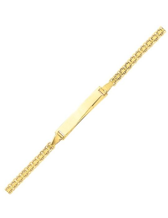 Gourmette bébé Or Jaune 18K