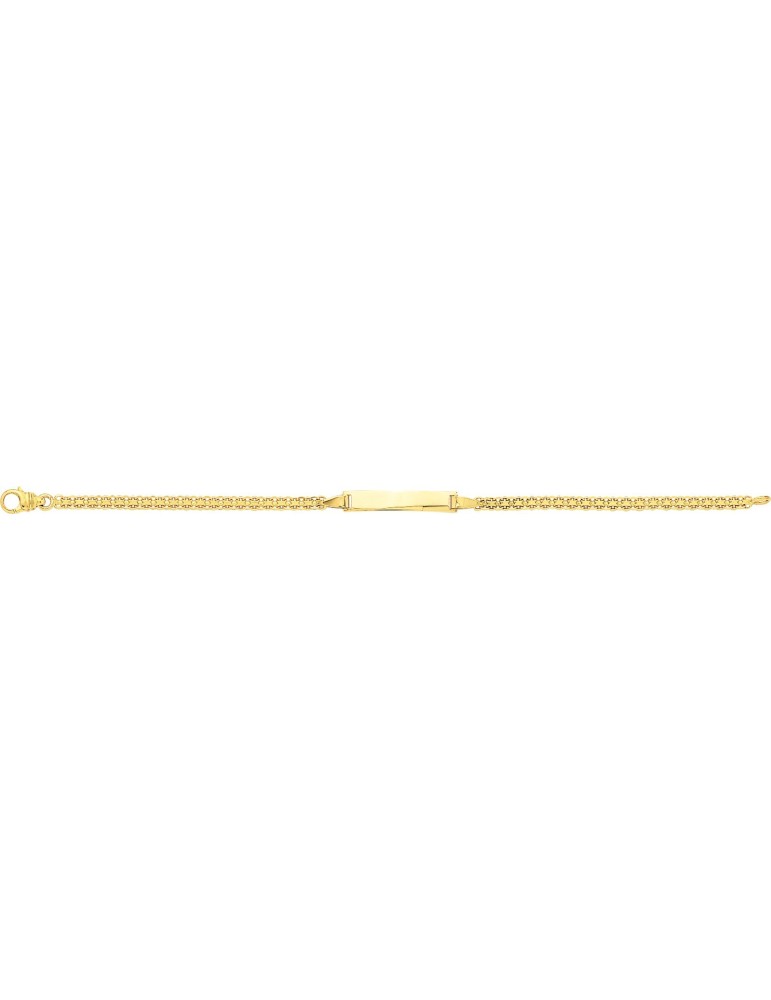 Gourmette bébé Or Jaune 18K