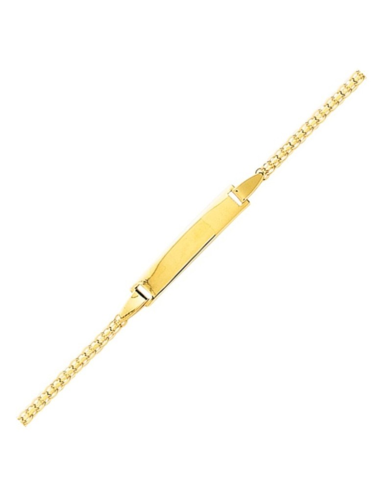 Gourmette bébé Or Jaune 18K