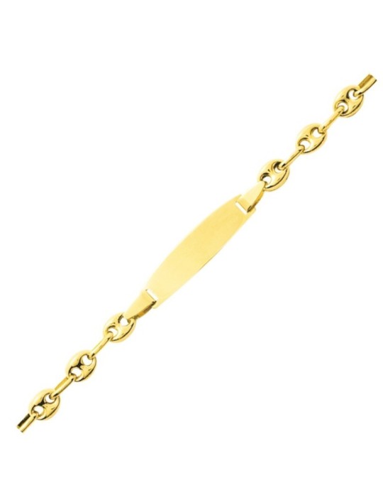 Gourmette bébé Or Jaune 18K