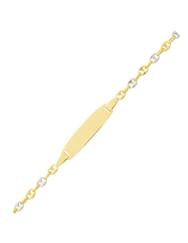 Gourmette bébé 2 Ors 18K