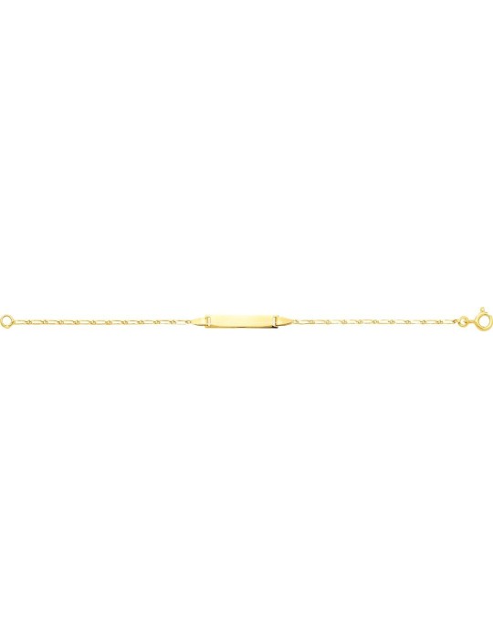 Gourmette bébé Or Jaune 18K