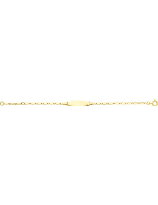 Gourmette bébé Or Jaune 18K