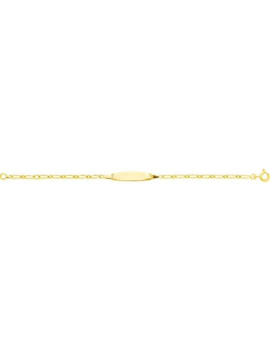 Gourmette bébé Or Jaune 18K