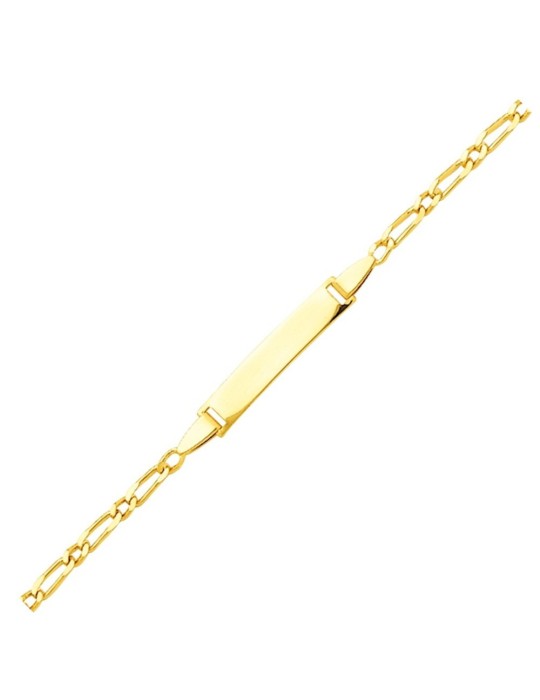 Gourmette bébé Or Jaune 18K