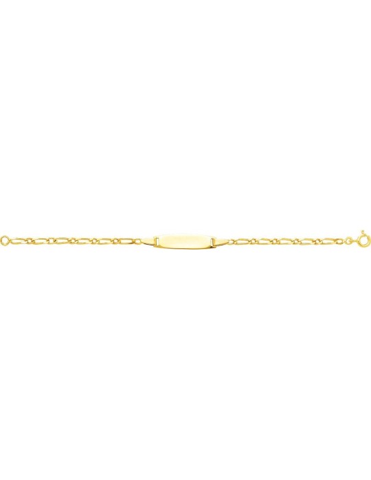 Gourmette bébé Or Jaune 18K