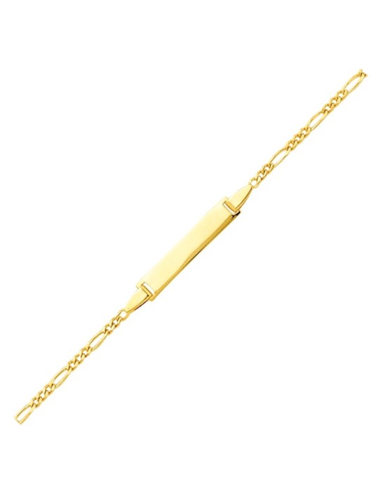 Gourmette bébé Or Jaune 18K