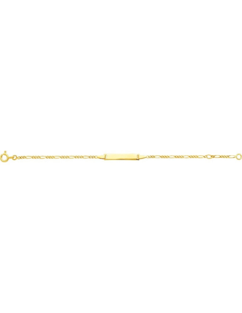 Gourmette bébé Or Jaune 18K