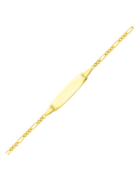 Gourmette bébé Or Jaune 18K