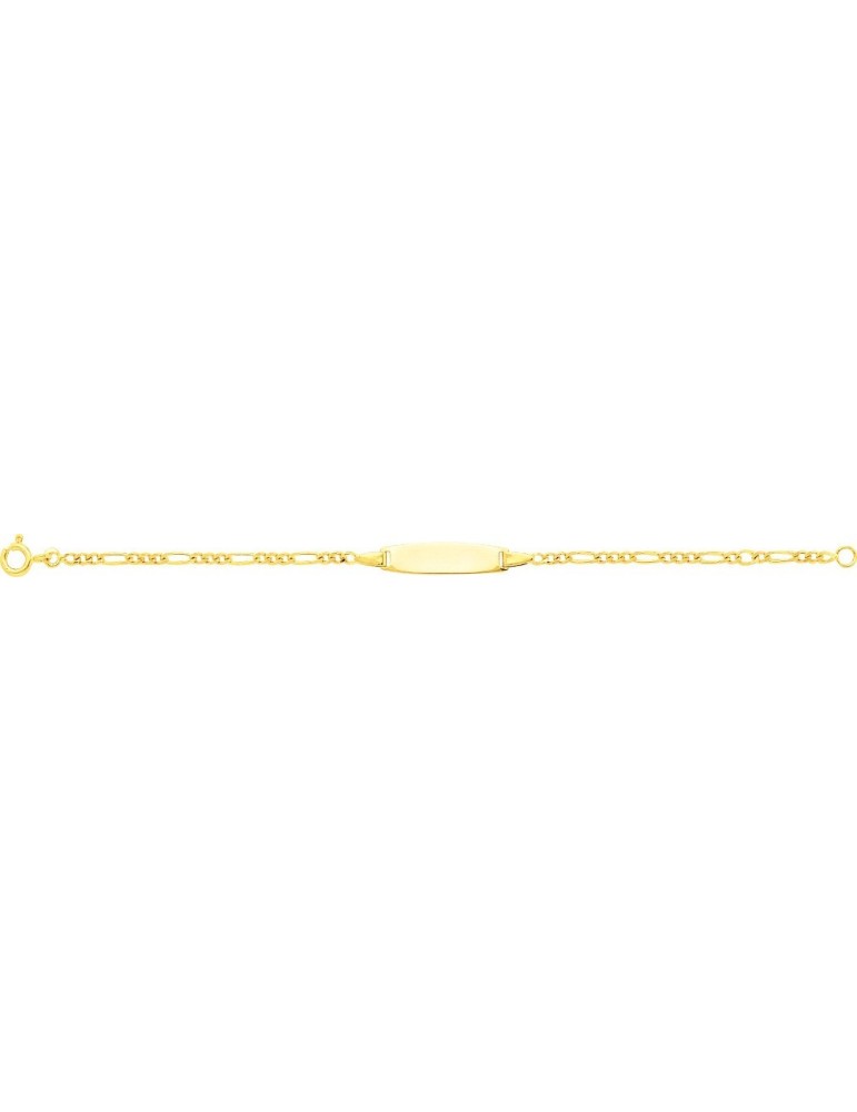 Gourmette bébé Or Jaune 18K
