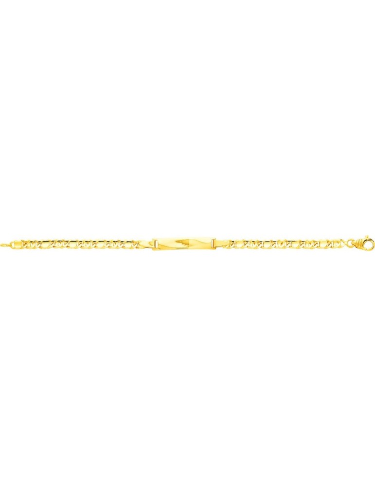 Gourmette bébé Or Jaune 18K