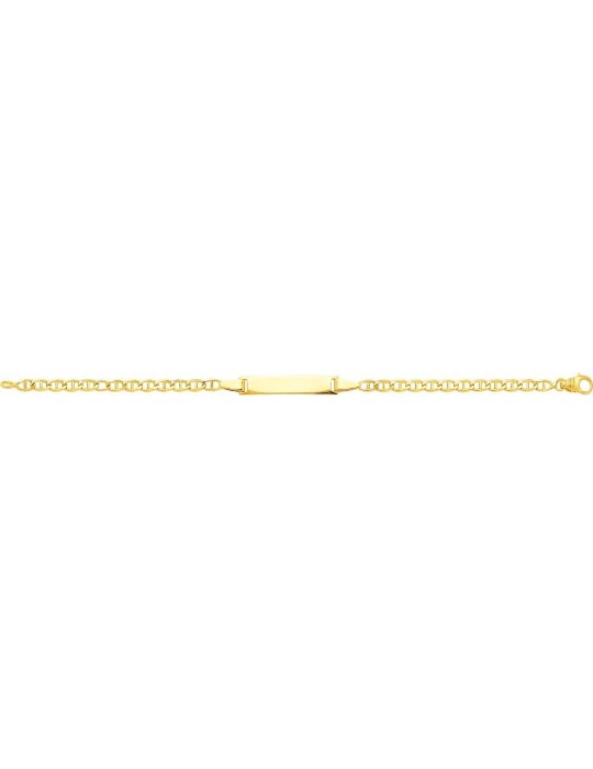 Gourmette bébé Or Jaune 18K