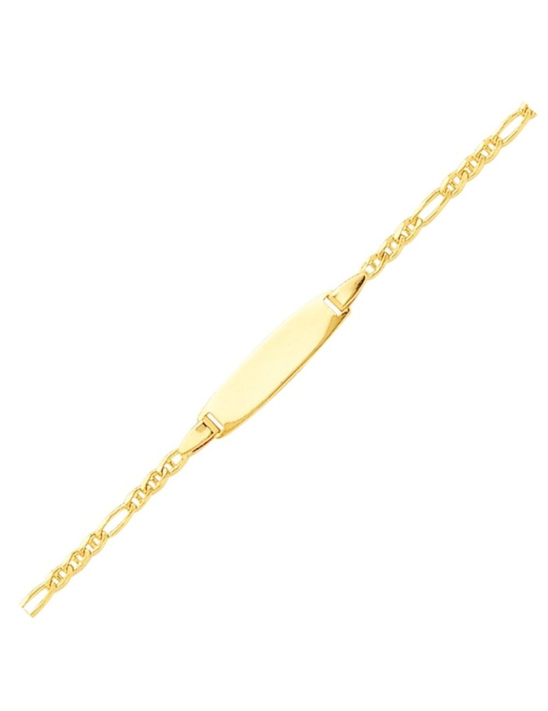 Gourmette bébé Or Jaune 18K