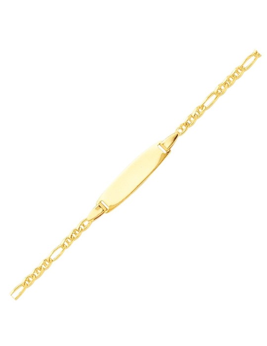 Gourmette bébé Or Jaune 18K