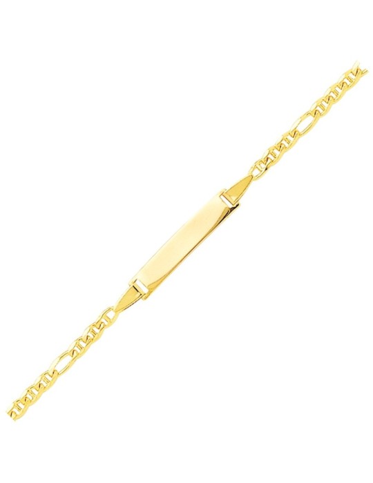 Gourmette bébé Or Jaune 18K