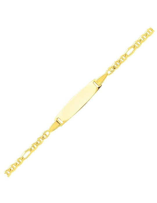 Gourmette bébé Or Jaune 18K