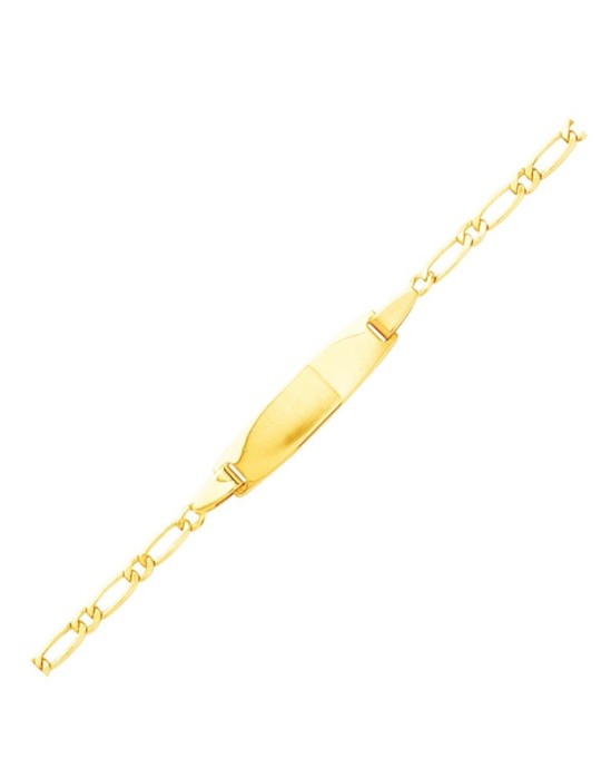 Gourmette bébé Or Jaune 18K