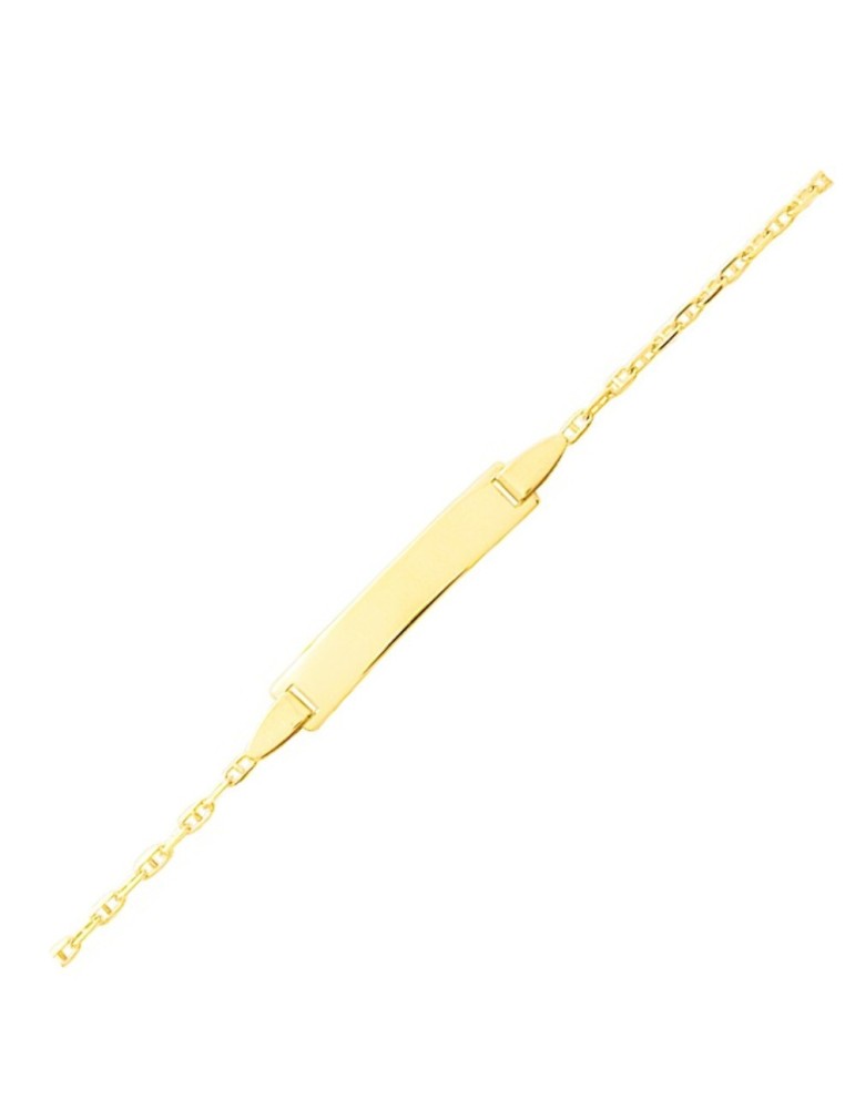 Gourmette bébé Or Jaune 18K