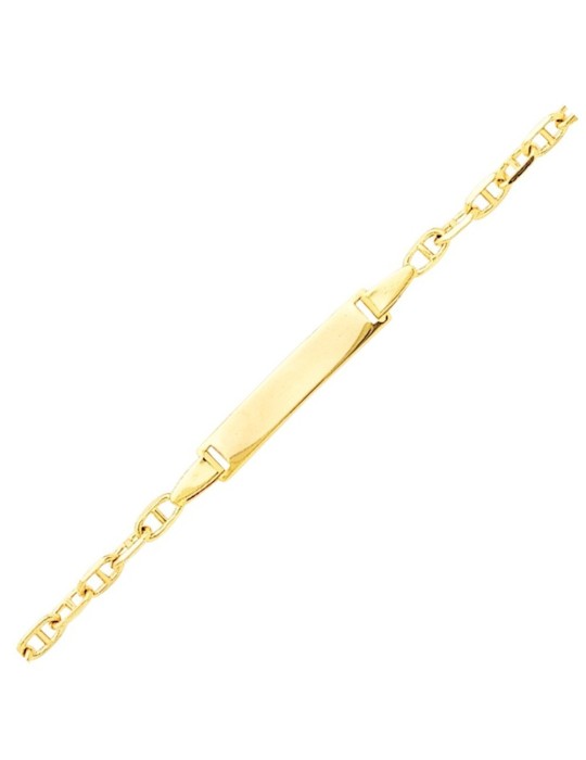 Gourmette bébé Or Jaune 18K