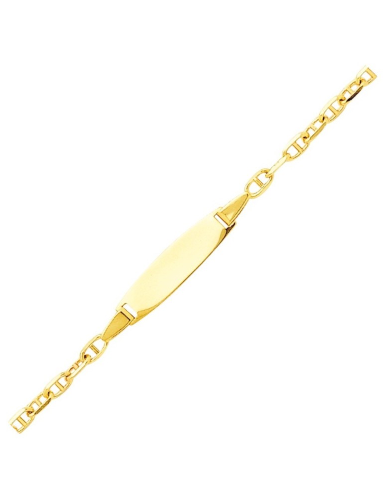 Gourmette bébé Or Jaune 18K