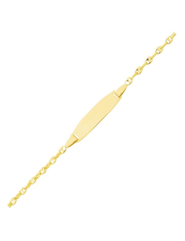 Gourmette bébé Or Jaune 18K