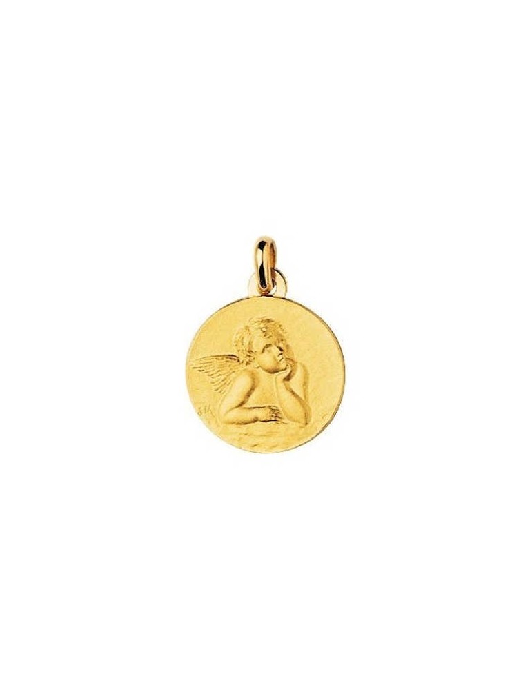 Médaille Ange Or Jaune 18K 