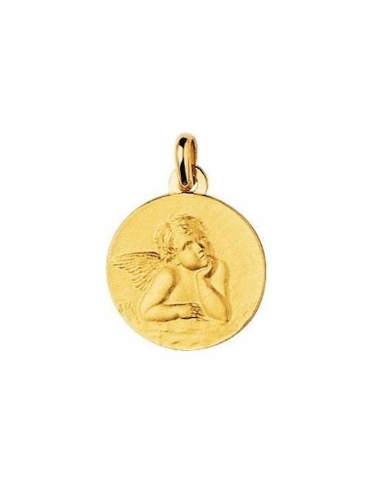 Médaille Ange Or Jaune 18K 