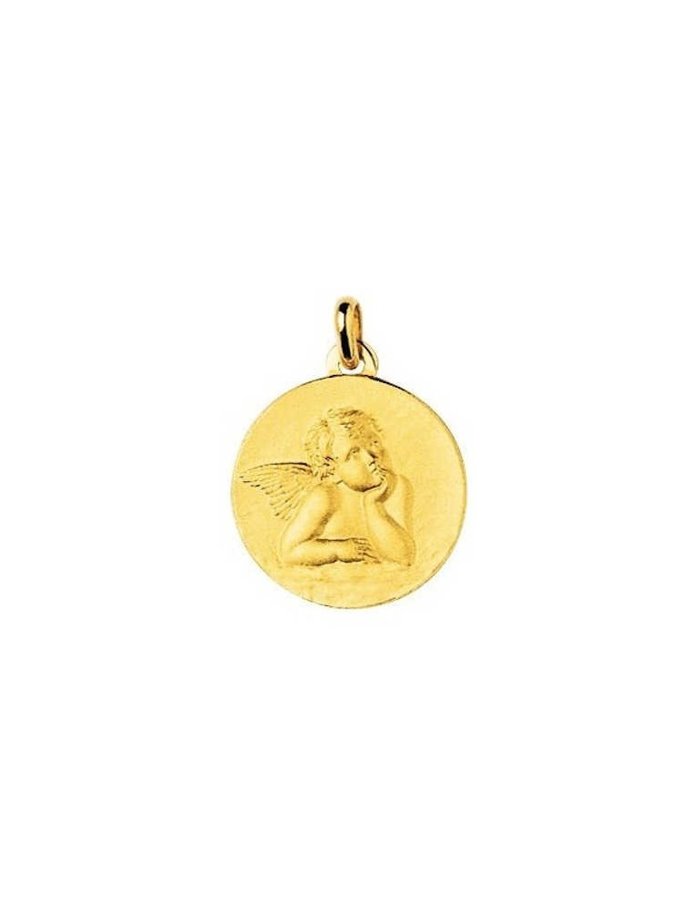 Médaille Ange Or Jaune 18K 