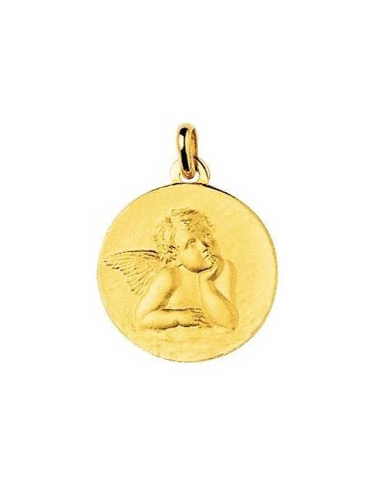 Médaille Ange Or Jaune 18K 