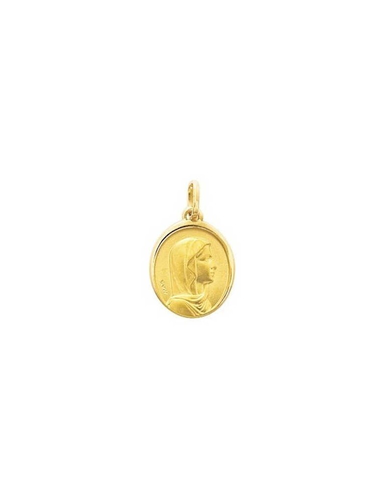 Médaille Vierge Or Jaune 18K 