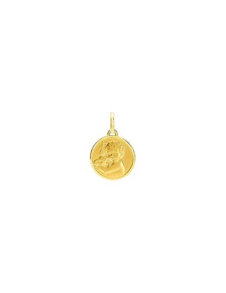 Médaille Ange Or Jaune 9K 