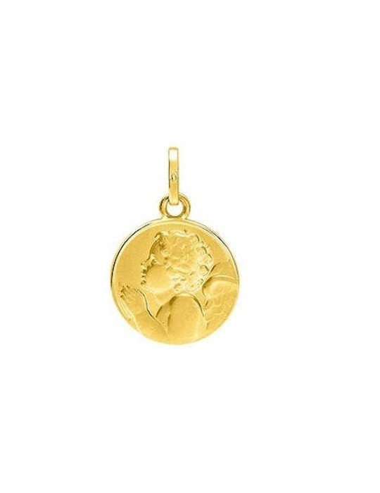 Médaille Ange Or Jaune 9K 
