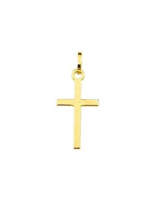 Pendentif Croix Or Jaune 9K 