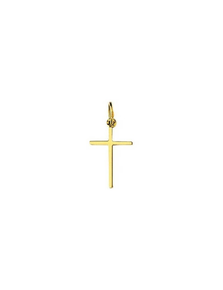 Pendentif Croix Or Jaune 9K 