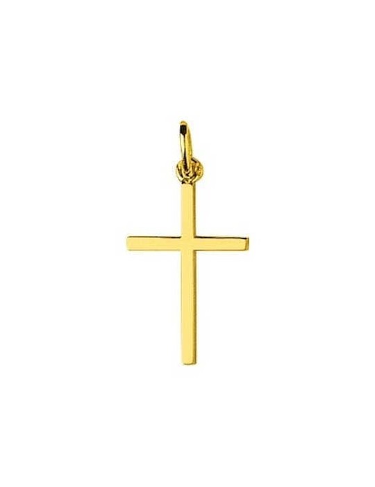 Pendentif Croix Or Jaune 9K 