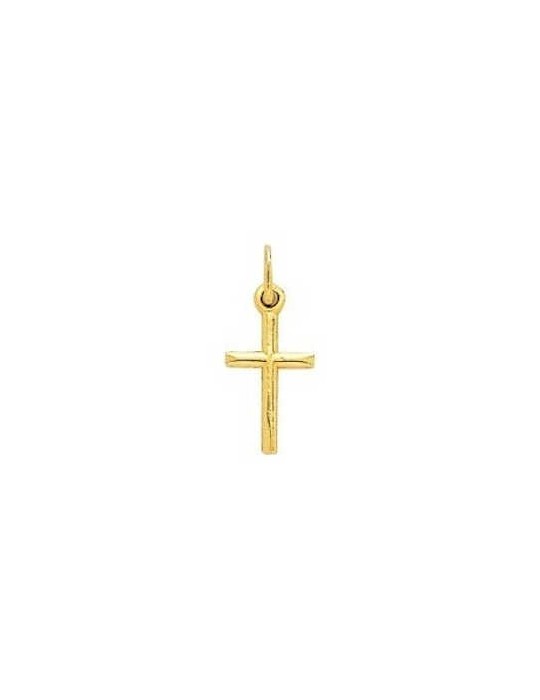 Pendentif Croix Or Jaune 9K 