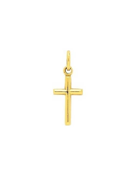 Pendentif Croix Or Jaune 9K 