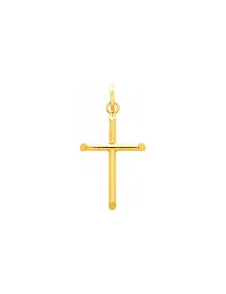 Pendentif Croix Or Jaune 9K 