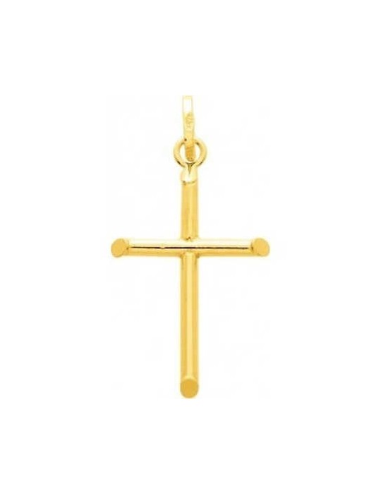 Pendentif Croix Or Jaune 9K 