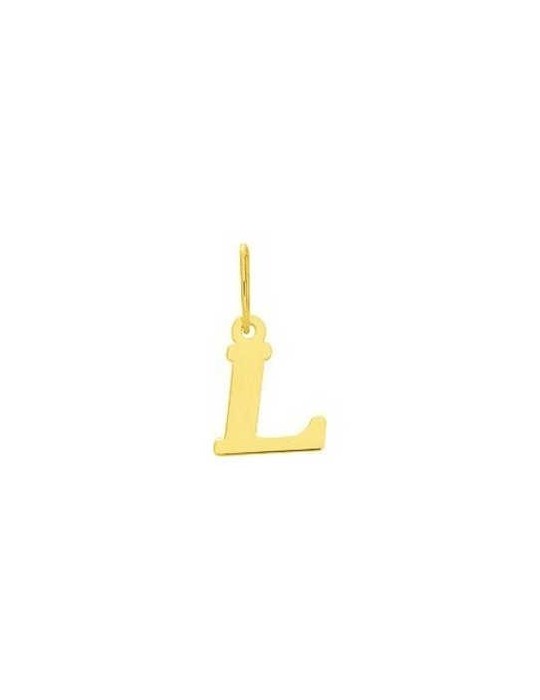 Pendentif Lettre "L" Or Jaune 18K 