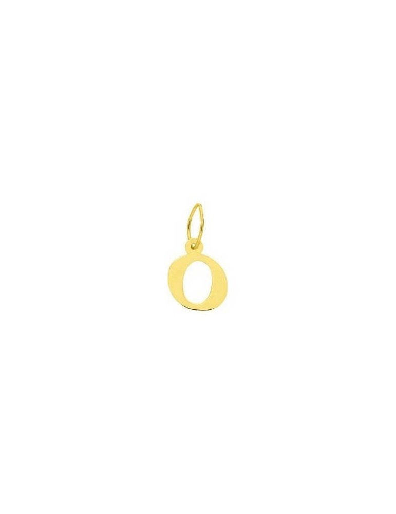 Pendentif Lettre "O" Or Jaune 18K 