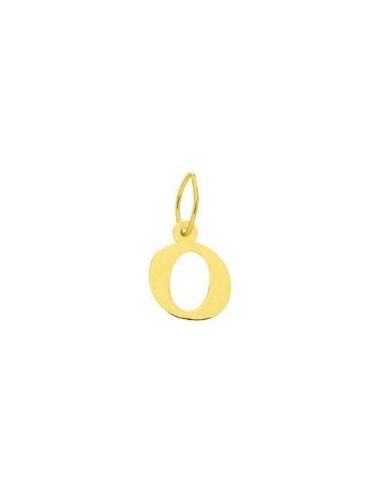 Pendentif Lettre "O" Or Jaune 18K 
