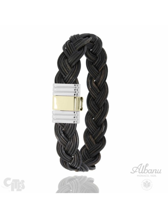 Bracelet poil d'éléphant Albanu Savane or 18k de la collection Savane Bracelet poil d'éléphant Albanu Savane or 18k de la collection Savane