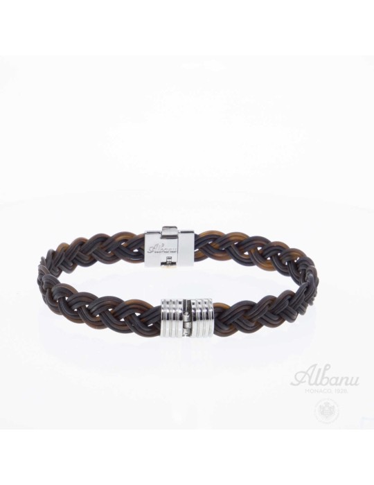Bracelet buffle Albanu Mini Savane 699P de la collection Savane