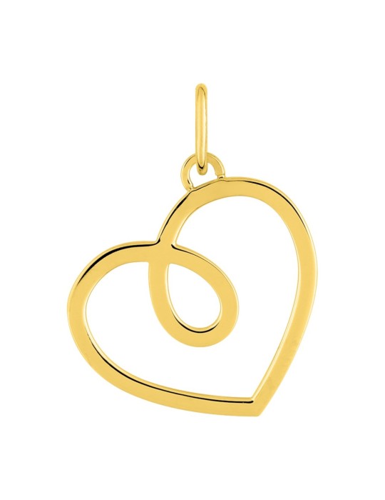 Pendentif Coeur Ajouré Or Jaune 18 carats 750/1000 Pendentif Coeur Ajouré Or Jaune 18 carats 750/1000
