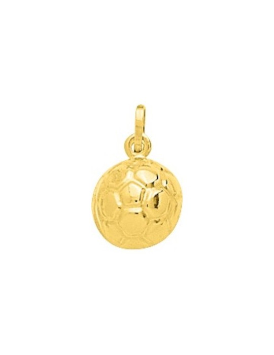 Pendentif Ballon de Foot Or Jaune 18 carats 750/1000 Pendentif Ballon de Foot Or Jaune 18 carats 750/1000