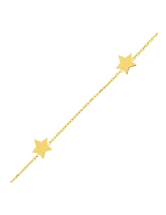 Bracelet or étoiles 18K Bracelet or étoiles 18K